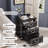 3 Drawer Bedside Table With Reading Light-829931891