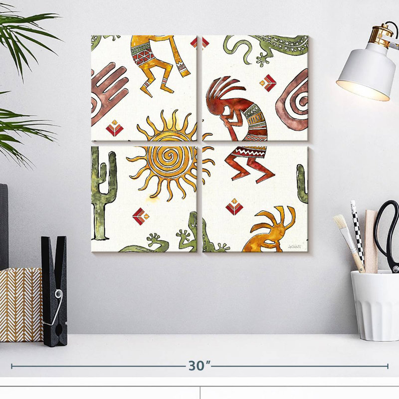 Lelar Southwest Flair Pattern I, 18" H x 18" W