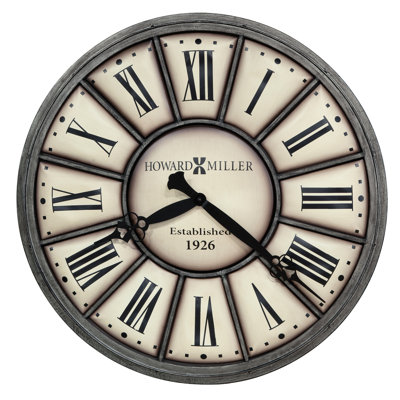 Oversized Company Time II 34" Wall Clock