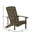 Commercial All-Weather Poly Resin Wood Adirondack Chair-112011578