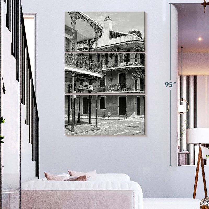 Nicci noir NOLA - magasin général, H 74 po x l 48 po