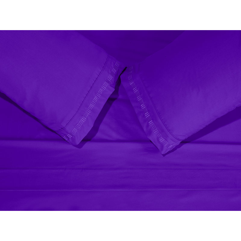 Ensemble de draps en microfibre Paarizaat 9900 Series, Complet/Double, Mauve