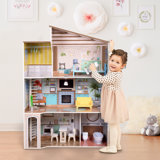 Olivia's Little World Dreamland 3-Story Dollhouse and Furniture Accessory Set