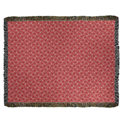 Couverture tissée hexagonale Katelyn Elizabeth