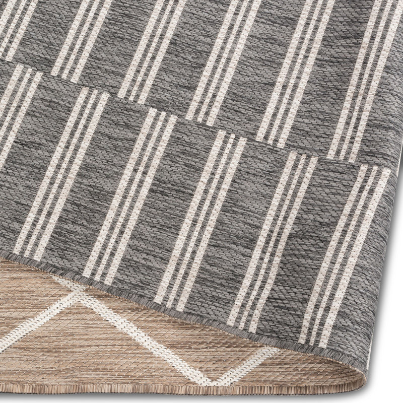Khalila Geometric Rug, Rectangle 8' x 10'