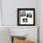 10"X10" Shadow Boxes Display Cases With Soft Linen Back Deep Wood Glass 3D Shadow Box Set For Wall And Tabletop Baby Sports, 2 Pack Black