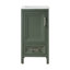 Ensemble de meuble-lavabo simple autoportant 18 po avec plateau-2107664810-2107664812