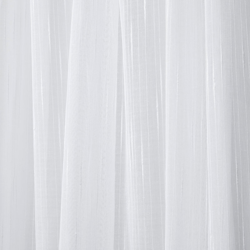 Paire de rideaux à passe-tringle Nicole Miller, Blanc, l 54 po x L 96 po