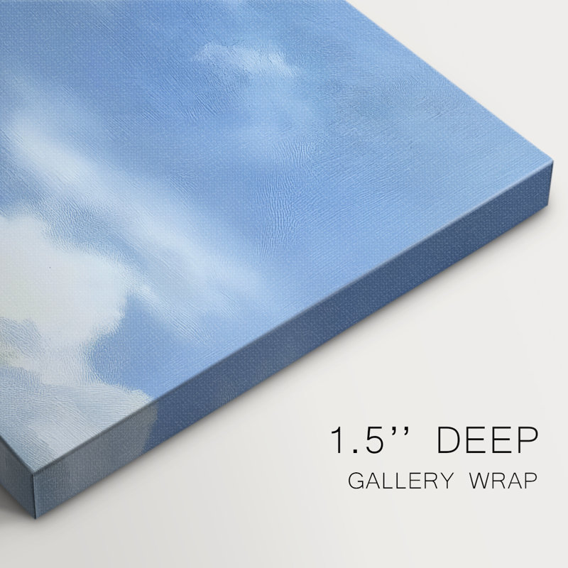 Abstract Series 10 #XXI-Gallery Wrapped Canvas, 16" H x 32" W