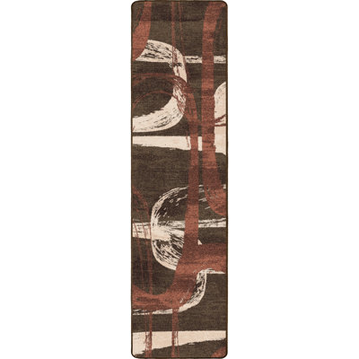 Residency Capsule Swish Chocolate Modern Abstract
