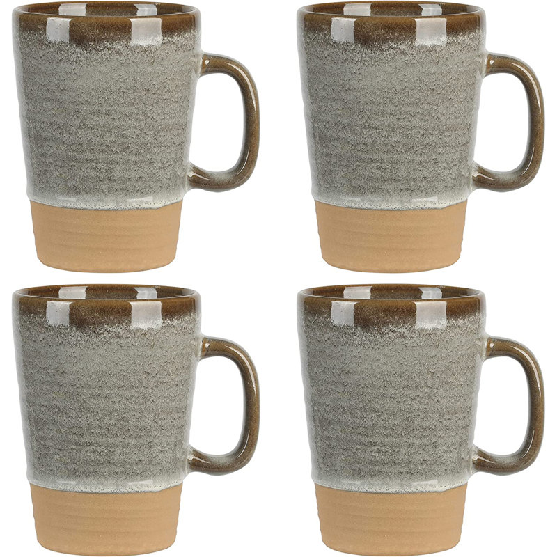 Earthenware Coffee Mug, Earthy Brown