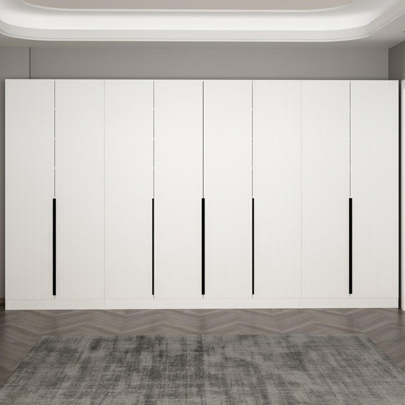 Nichlas Hall Tree 360cm Wide, White