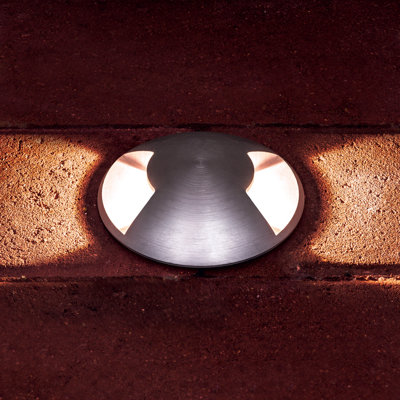 Owatonna Black Integrated LED Aluminium Well Light