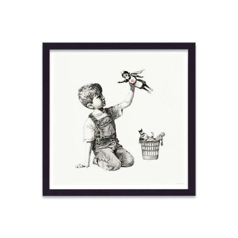 Editions Game Changer by Banksy - Single Picture Frame Print