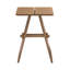 Lohan Solid Wood Rectangle Top End Table