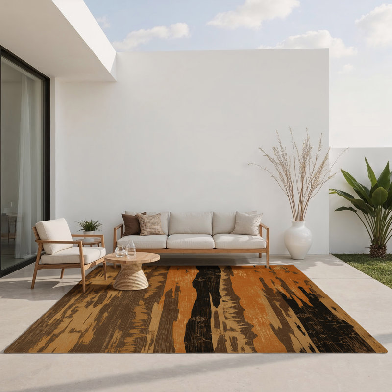 Tapis intérieur et extérieur Whispered Vale, Rectangle 1 pi 6 po x 2 pi 6 po