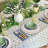 Square Tablecloth - Blue and Green Sea Breeze-108347028