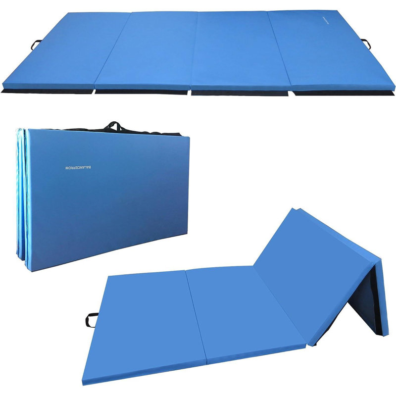 304 cm L x 121 cm W x 122 cm Vinyl Mat, Blue