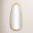 Dupont Solid Wood Asymmetrical Wall Mirror