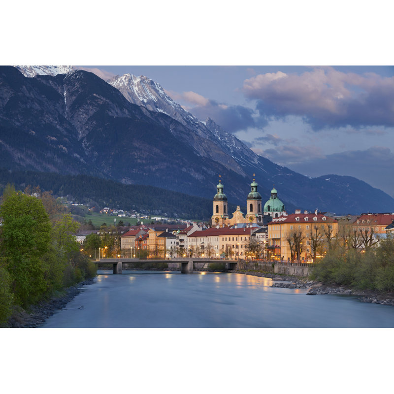 Innsbruck by RudyBalasko - Wrapped Canvas Print, 20cm H x 30cm W