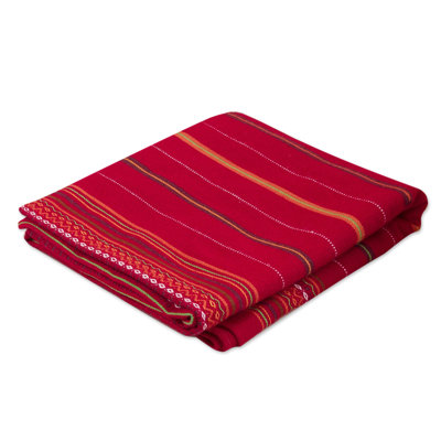 Hand Woven Throw Blanket
