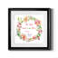 Floral Scripture Wreath I - cadre photo, impression d'art textuel sur papier-149421076-149421067