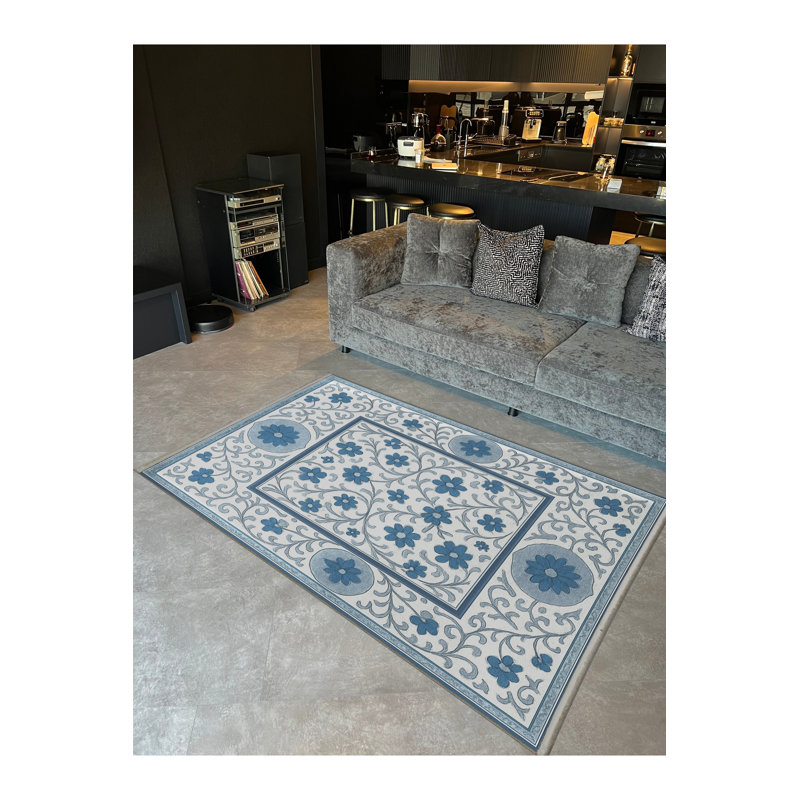 Tapis tissé crème Mosso, 3 pi 3 po x 6 pi 7 po