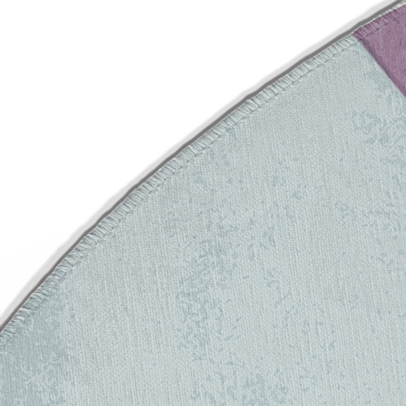 Tapis intérieur et extérieur Aqua Whisper, Rond 5 pi
