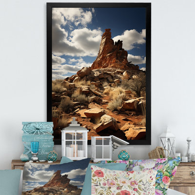 Avigayil Desert Spires IV sur impression sur toile