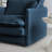 Modern Fabric Loveseat Sofa Couch for Living Room, Upholstered Large Size Deep Seat 2-Seat Sofa with 4 Pillows