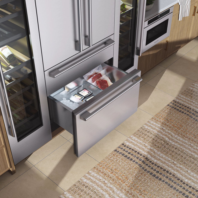 36" Integrated French Door Refrigerator