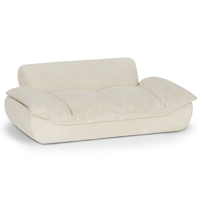 Lit pour chien de 40,2 po de largeur, canapé de compression pour chien avec coussin antidérapant, aucun assemblage requis
