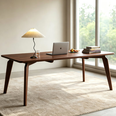 Simple and Elegant Solid Wood Desk
