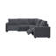 Canapé modulaire inclinable électrique Rocktem-1356460162