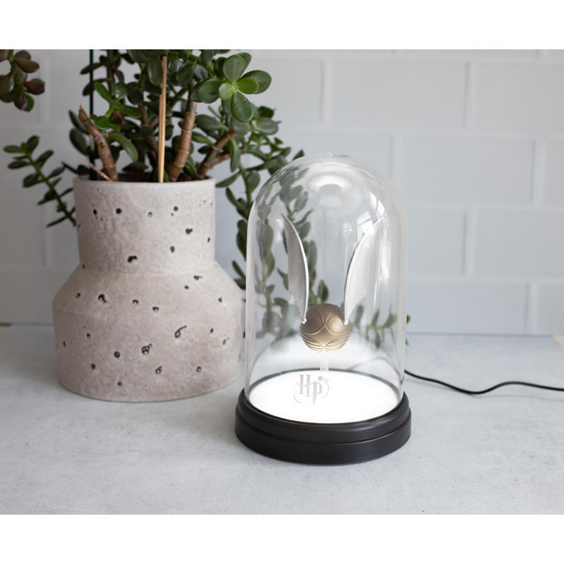Lampe de table USB à vif d'or Harry Potter | 8 pouces de hauteur