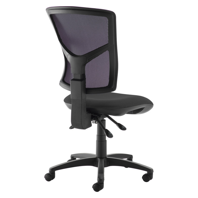 Mesh Back Operators Chair, Black