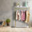 Jarnagan 31.5'' Rolling Industrial Pipe Clothing Rack