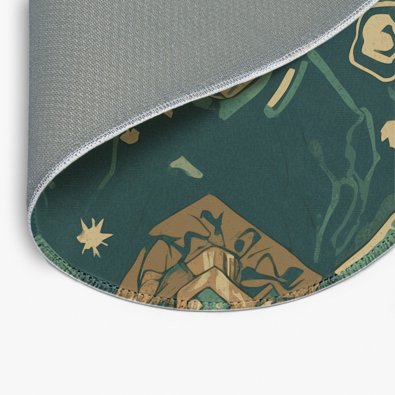 Winds Of Destiny Indoor And Outdoor Area Rug, Round 5'