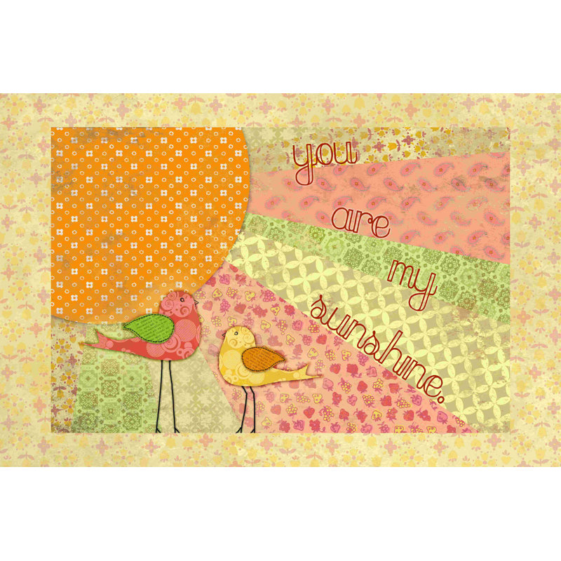 «My Sunshine», impression sur toile tendue, H 32 po x l 48 po