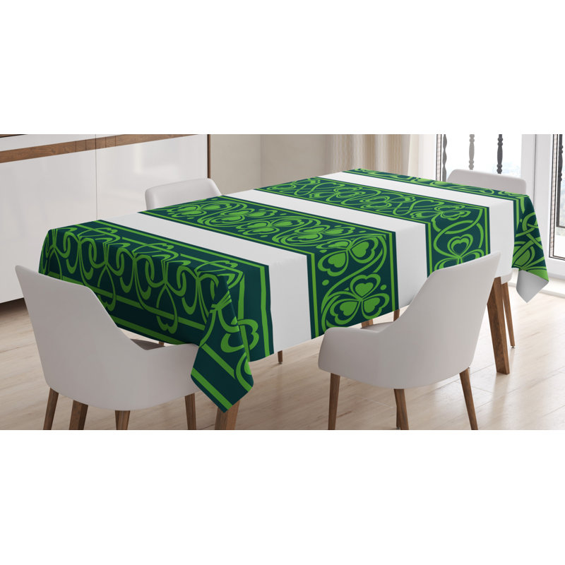 Irish Dining Room Kitchen Tablecloth, 84" L x 60" W