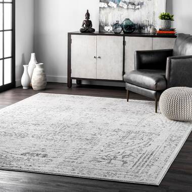 Warlick Power Loom Ivory Rug Blue Elephant Rug Size: Rectangle 200 x 275cm