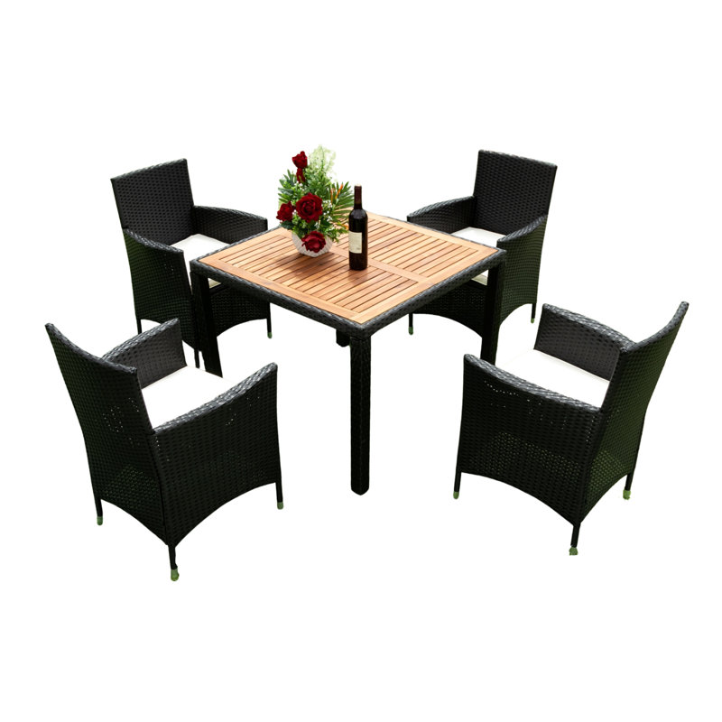 Ensemble repas d'extérieur 5 pièces