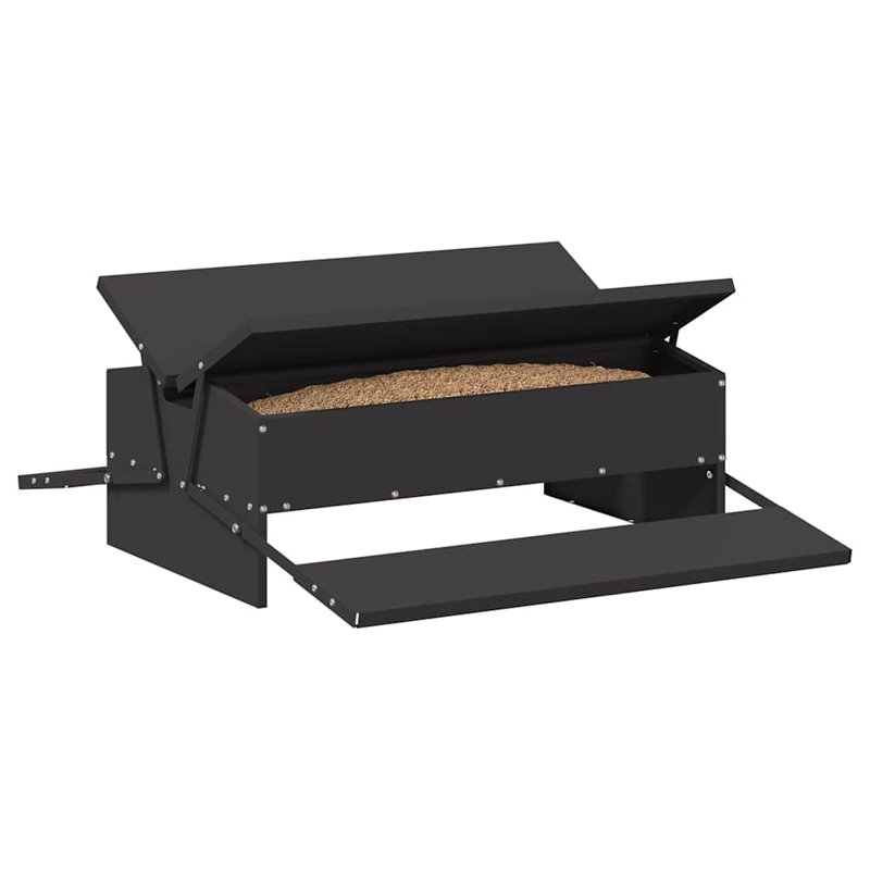 Cold-Rolled Steel Feeder, Black