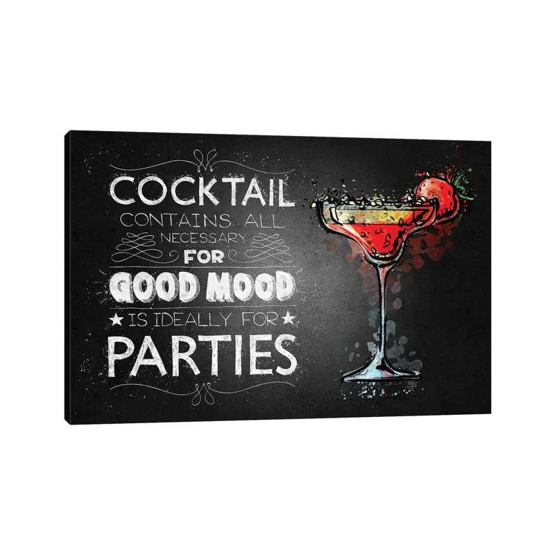 Daiquiri II by Gab Fernando - Wrapped Canvas Gallery-Wrapped Canvas Giclée, 101.6 cm H x 66.04 cm W x 3.175 cm D