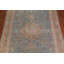 Tapis traditionnel bleu rétro 10 x 13