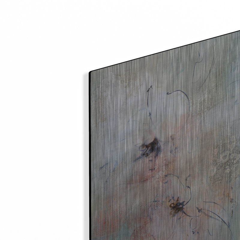 Brayden Studio «Through The Haze» par Karen Hale, art mural en métal, H 12 po x l 16 po