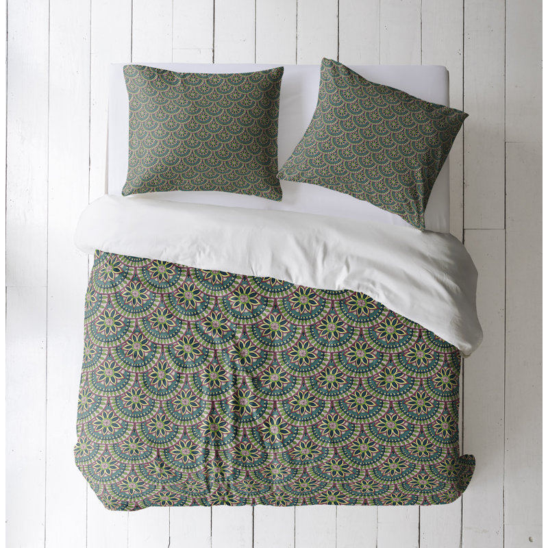Abstract Duvet Cover, King Duvet Cover + 2 King Shams