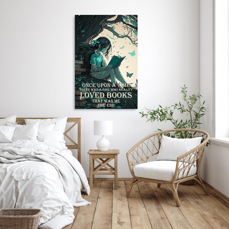 Impression sur toile, "A Girl Who Really Lived" sur toile, H 14 po x l 11 po x P 1,25 po