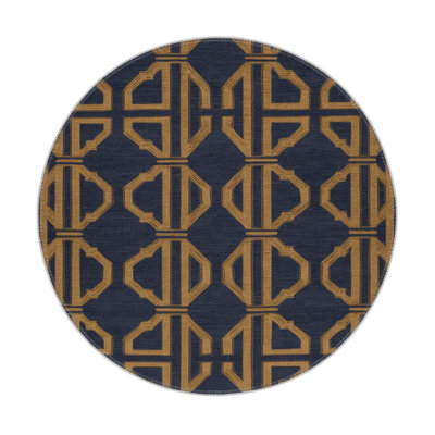 Trellis Gray Indoor and Outdoor Area Rug