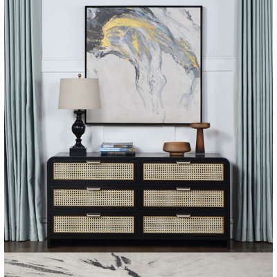 Commode 6 tiroirs Audu